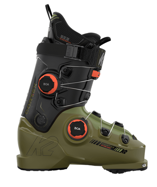 k2 boa mens ski boots K2 Men's Cortex 120 Zonal BOA Ski Boots 2026 – Ski & Tennis Station