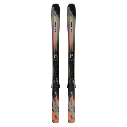 Salomon E Stance 80 Skis + M11 GW L80 Bindings 2026