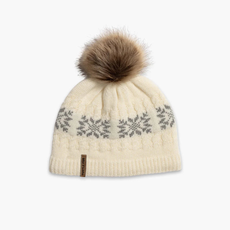 Load image into Gallery viewer, Turtle Fur Women&#39;s Lambswool Leira Beanie
