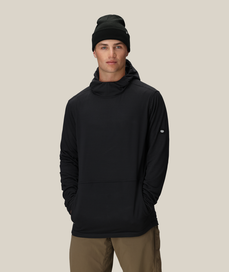 Load image into Gallery viewer, 686 Men&#39;s Mission Grid Fleece Hoody

