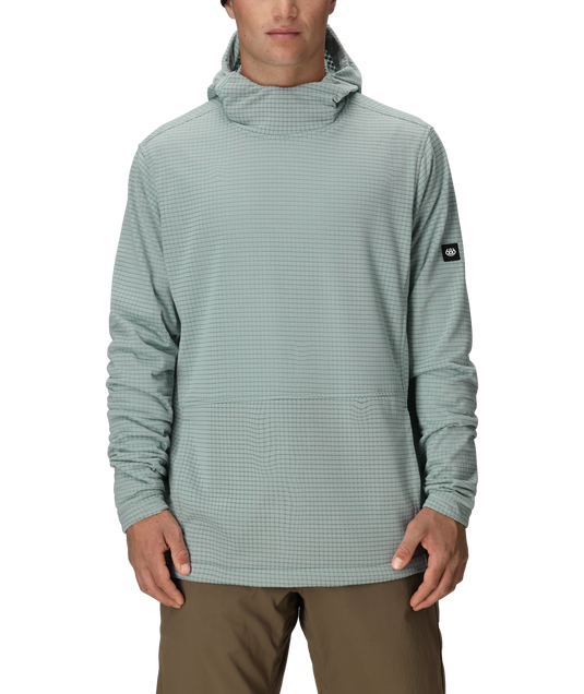 686 Men's Mission Grid Fleece Hoody