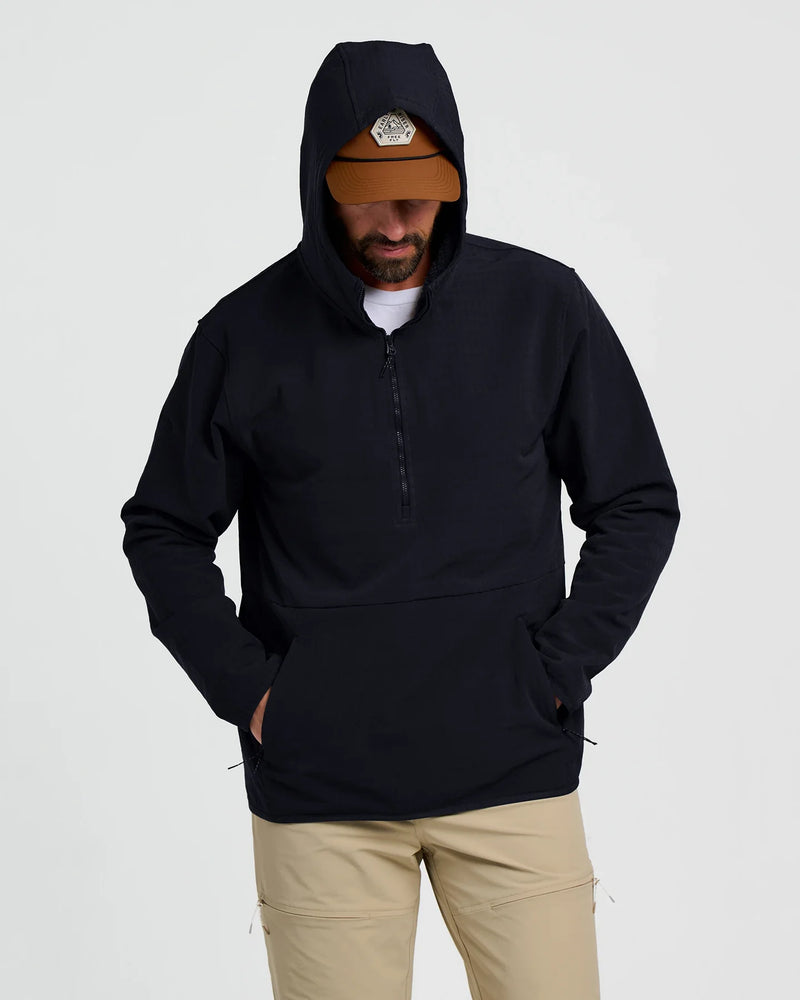 Load image into Gallery viewer, Free Fly Men&#39;s Gridback Fleece Anorak Hoodie
