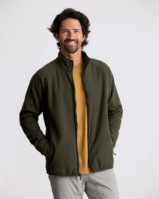 Free Fly Men's Gridback Fleece Jacket 2026
