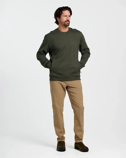 Free Fly Men's Bamboo North Coast Fleece Crew