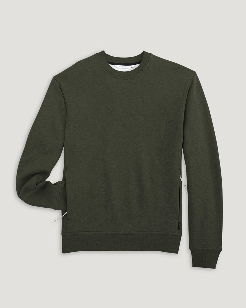Load image into Gallery viewer, Free Fly Men&#39;s Bamboo North Coast Fleece Crew
