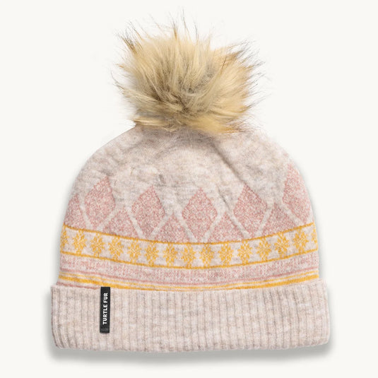 Turtle Fur Ellen Pom Beanie