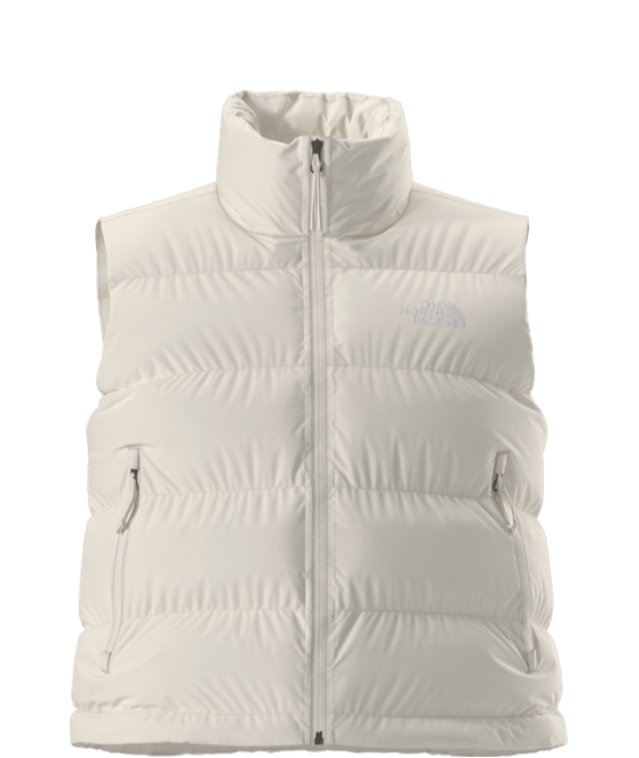 Load image into Gallery viewer, White puffer vest 
