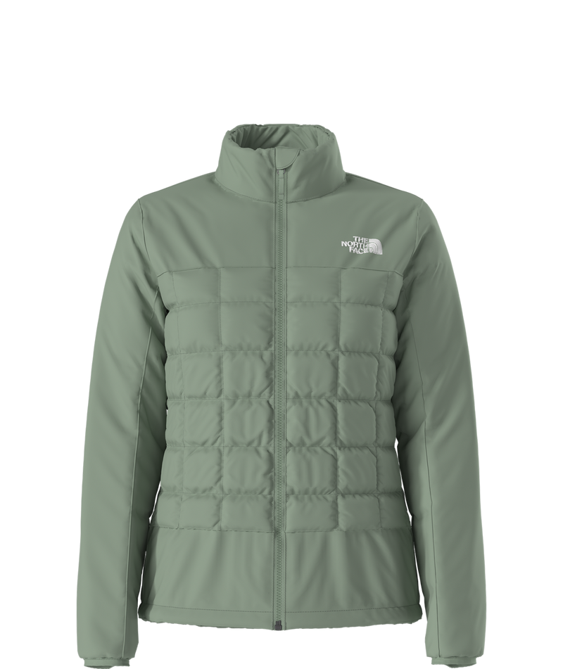 Load image into Gallery viewer, Green jacket with quilted design on a white background
