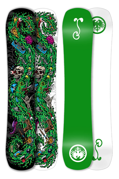 Never Summer Men’s Jimbo Phillips x Grassroots - Limited Edition Llama Snowboard 2025