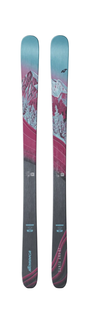 Load image into Gallery viewer, Nordica Women&#39;s Santa Ana 87 All Mountain Skis 2025
