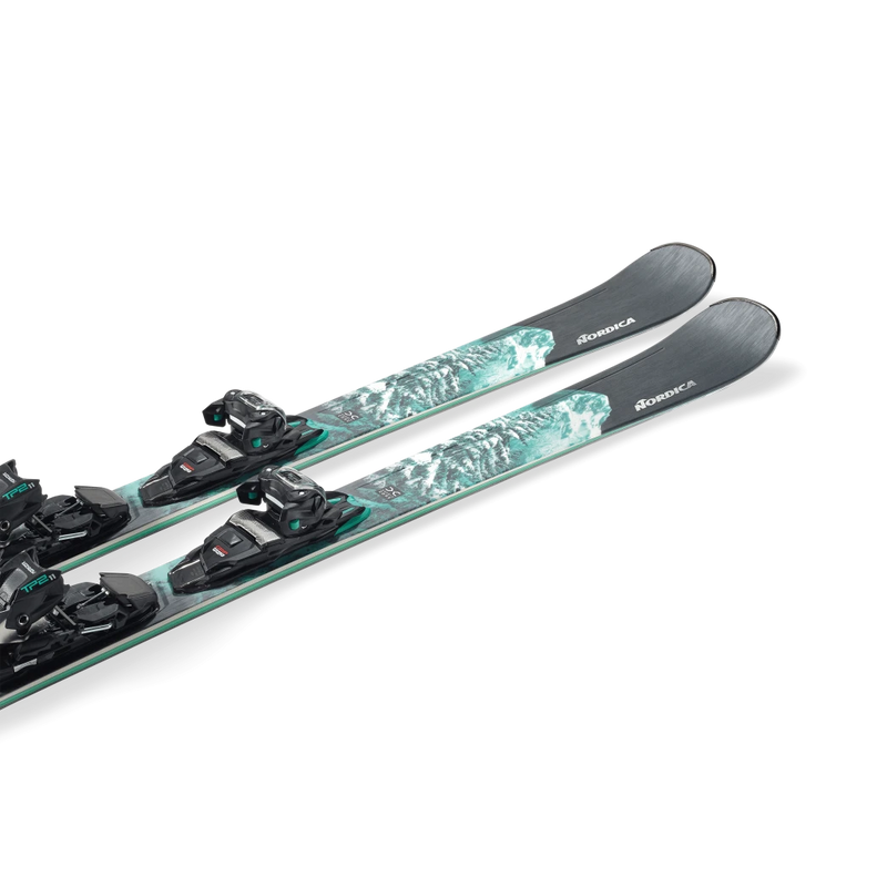 Load image into Gallery viewer, Nordica Women&#39;s Wild Belle DC 84 All Mountain Skis 2025
