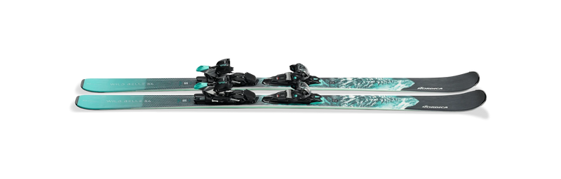 Load image into Gallery viewer, Nordica Women&#39;s Wild Belle DC 84 All Mountain Skis 2025
