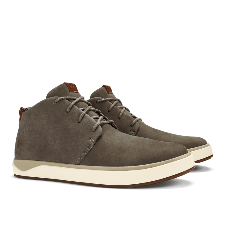 Load image into Gallery viewer, OluKai Men&#39;s Papaku &#39;Ili Nubuck Leather Boots
