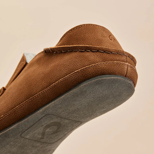 Olukai Men's Moloa Premium Leather Slippers 2026