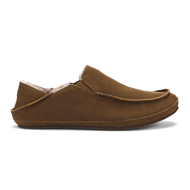 Load image into Gallery viewer, Olukai Men&#39;s Moloa Premium Leather Slippers 2026
