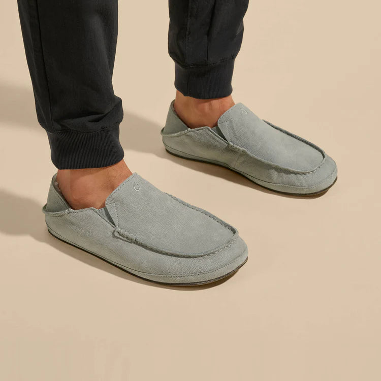 Load image into Gallery viewer, Olukai Men&#39;s Moloa Premium Leather Slippers
