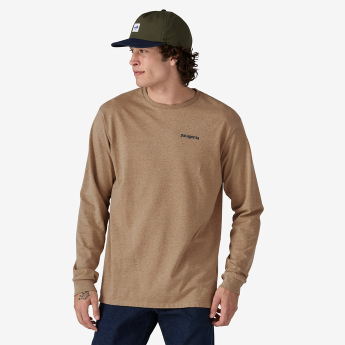 Patagonia Long-Sleeved Line Logo Ridge Responsibili-Tee