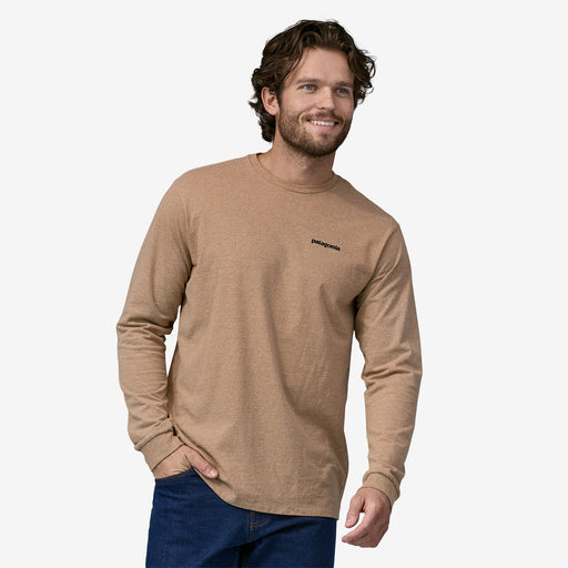 Load image into Gallery viewer, Patagonia Men&#39;s Long-Sleeved P-6 Logo Responsibili-Tee
