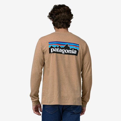 Load image into Gallery viewer, Patagonia Men&#39;s Long-Sleeved P-6 Logo Responsibili-Tee
