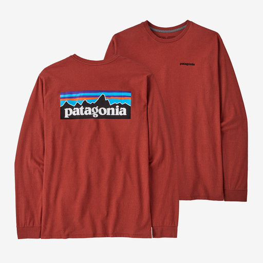 Load image into Gallery viewer, Patagonia Men&#39;s Long-Sleeved P-6 Logo Responsibili-Tee
