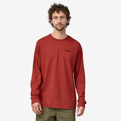 Load image into Gallery viewer, Patagonia Men&#39;s Long-Sleeved P-6 Logo Responsibili-Tee
