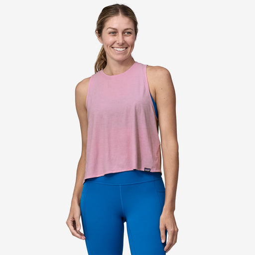 Load image into Gallery viewer, Patagonia Women&#39;s Capilene Cool Trail Cropped Tank Top
