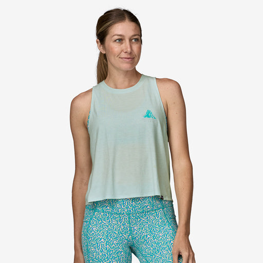 Load image into Gallery viewer, Patagonia Women&#39;s Capilene Cool Trail Cropped Tank Top
