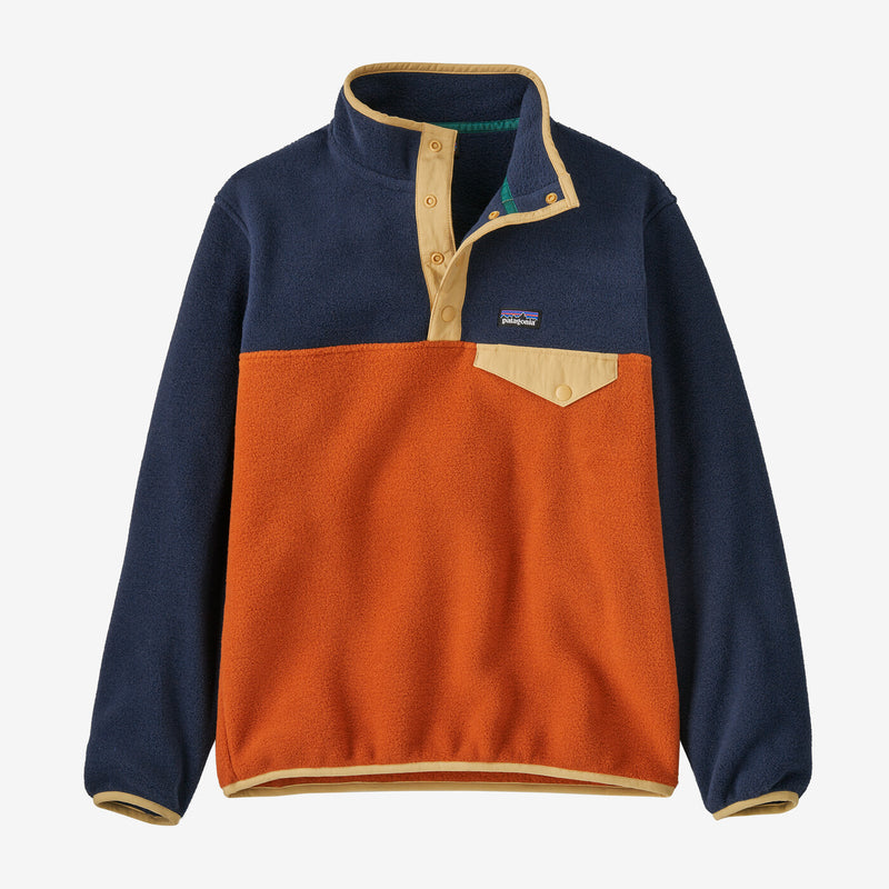 Patagonia Kids Lightweight Synchilla Snap T Pullover