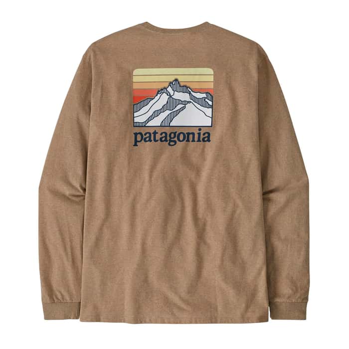 Load image into Gallery viewer, Patagonia Long-Sleeved Line Logo Ridge Responsibili-Tee
