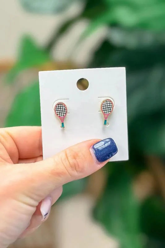 Load image into Gallery viewer, Prep Obsessed Enamel Stud Earrings
