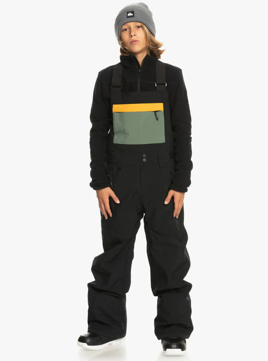 Quiksilver Boy's Mash Up Snow Bib