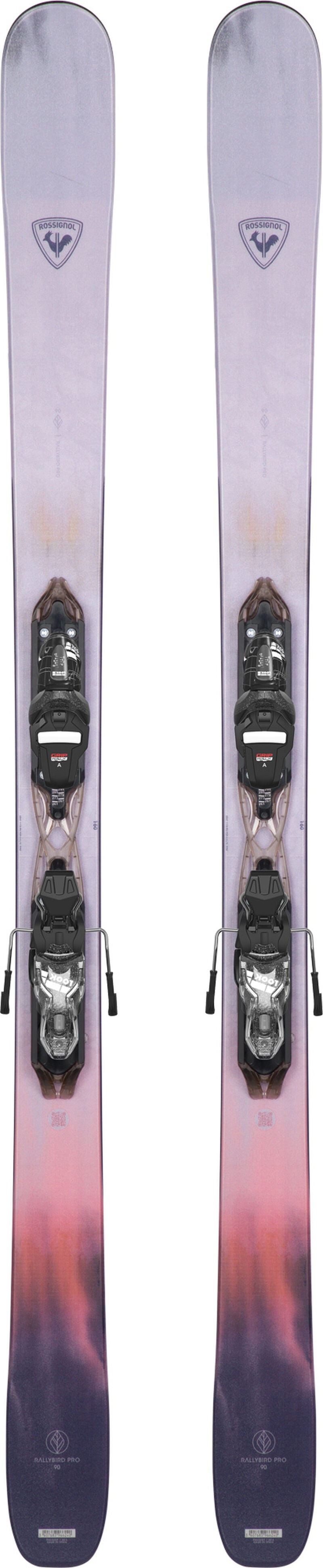 Load image into Gallery viewer, Rossignol Rallybird Pro 90 Women&#39;s Skis + Xpress 10 GW Bindings 2024
