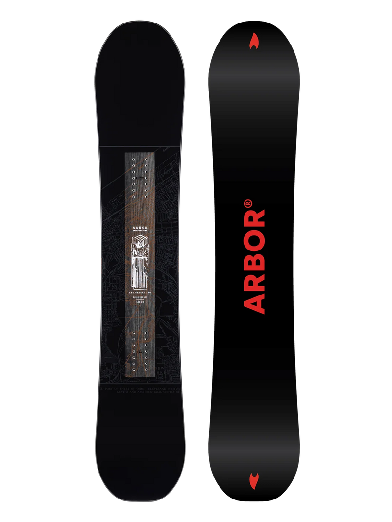 Load image into Gallery viewer, Arbor Men's Red Gerard Pro Snowboard 2027
