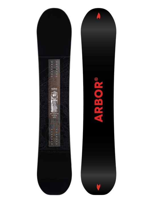 Arbor Men's Red Gerard Pro Snowboard 2027