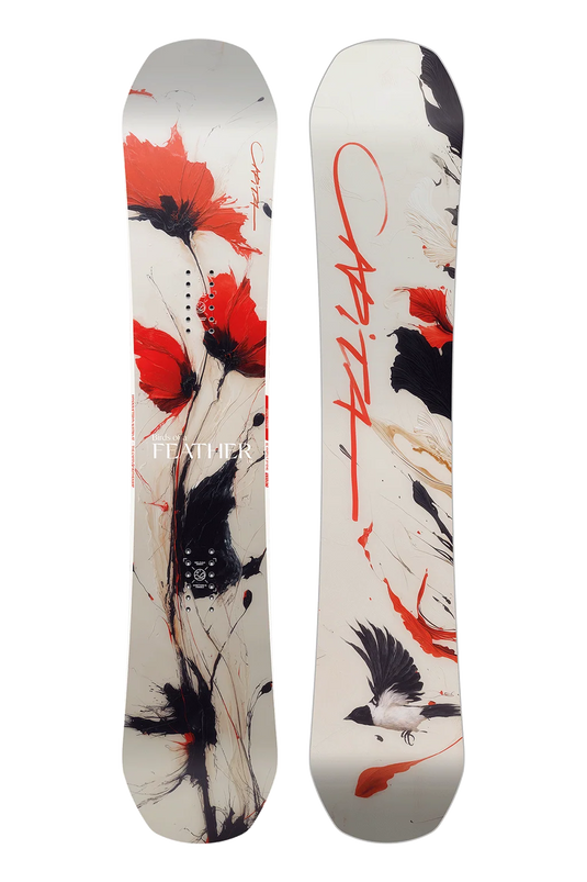 Floral patterned Capita women's snowboard 