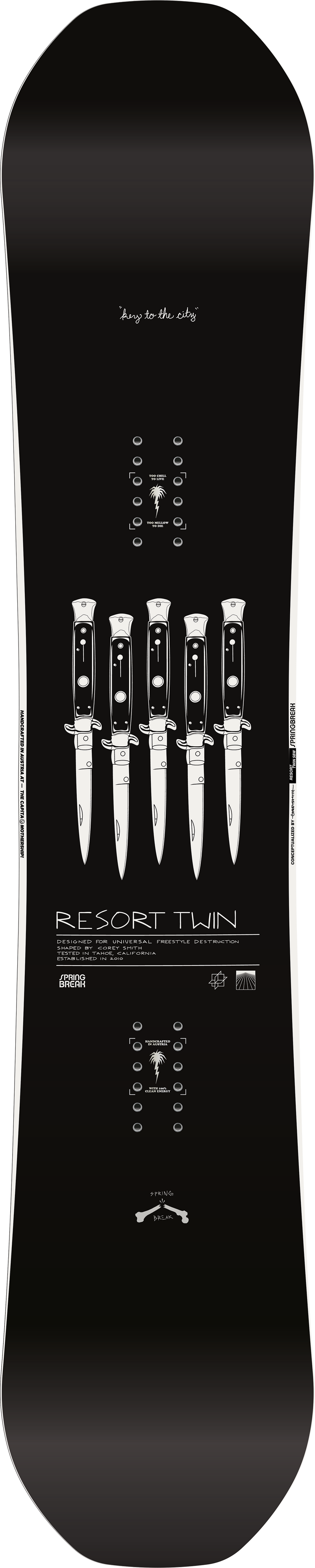 Load image into Gallery viewer, Capita Men's Spring Break Resort Twin Snowboard 2027

