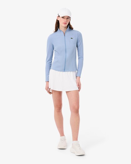 Load image into Gallery viewer, Lacoste Women's Esstentials Zip Top
