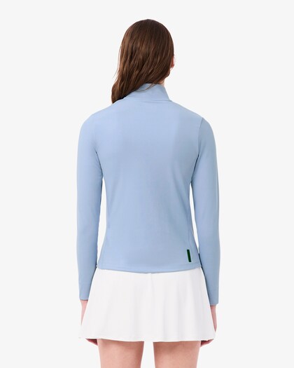 Lacoste Women's Esstentials Zip Top