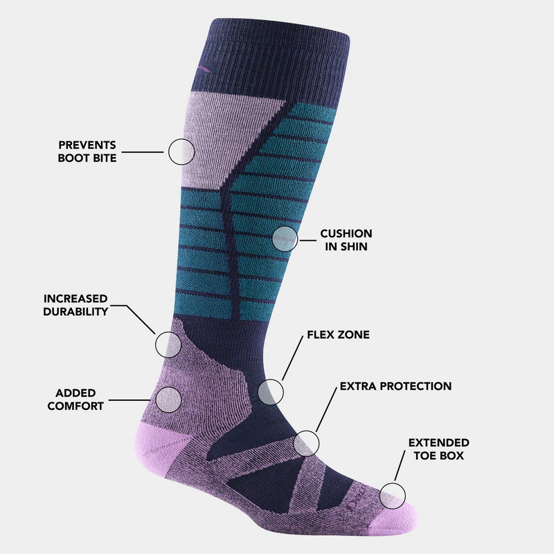 Load image into Gallery viewer, Darn Tough Women's Function X OTC Midweight Snow Socks
