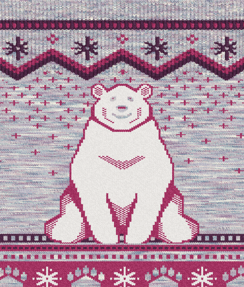 Load image into Gallery viewer, Smartwool Kid&#39;s Full Cushion &quot;Polar Bear&quot; Wintersport Socks
