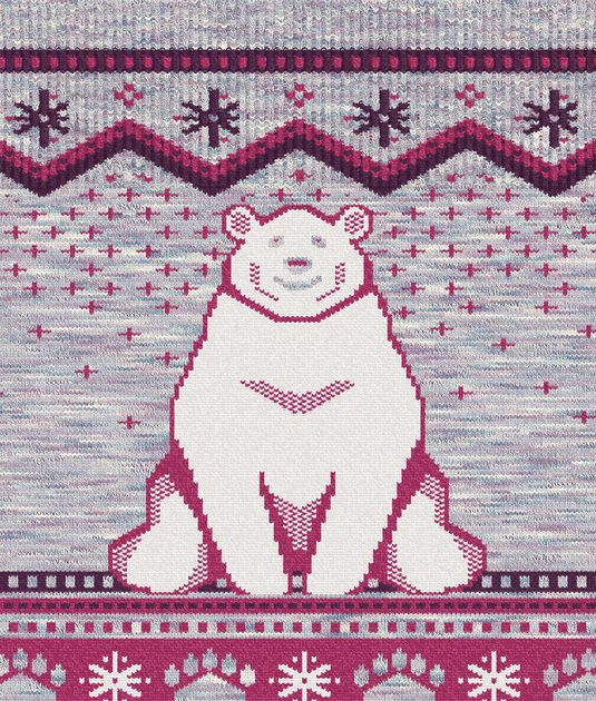 Smartwool Kid's Full Cushion "Polar Bear" Wintersport Socks