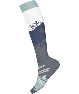 Smartwool Women's Ski Snowpocalypse Pattern Full Cushion Over The Calf Socks