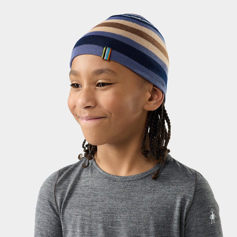 Load image into Gallery viewer, Smartwool Kid's Reversible Art Beanie 2027
