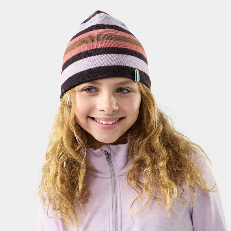 Load image into Gallery viewer, Smartwool Kid's Reversible Art Beanie 2027
