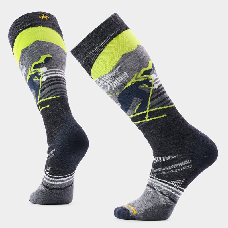 Load image into Gallery viewer, Smartwool Full Cushion Chute the Moon OTC Ski Socks
