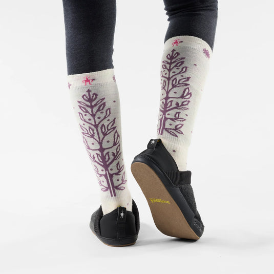 Smartwool Women's Full Cushion Ice Blossom OTC Ski Socks