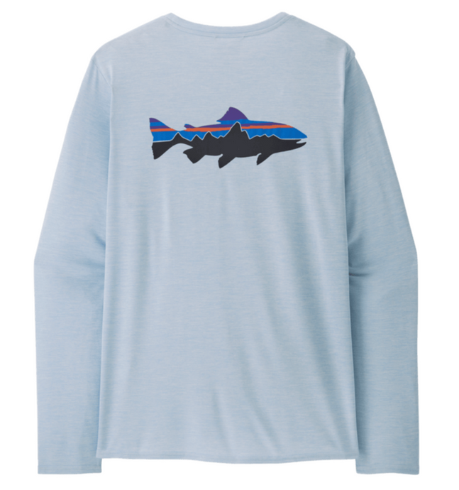 Patagonia Men's Long Sleeve Cap Cool Daily Graphic 25
