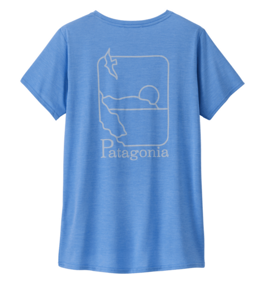 Patagonia Women's Short Sleeve Cap Cool Daily Graphic 25