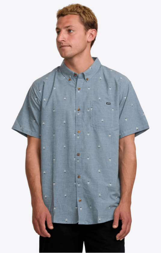Billabong Men's All Day Jacquard Short Sleeve