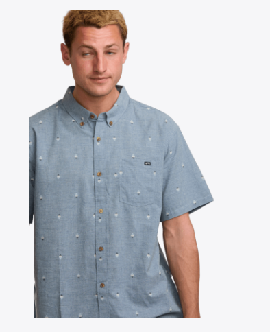Load image into Gallery viewer, Billabong Men&#39;s All Day Jacquard Short Sleeve
